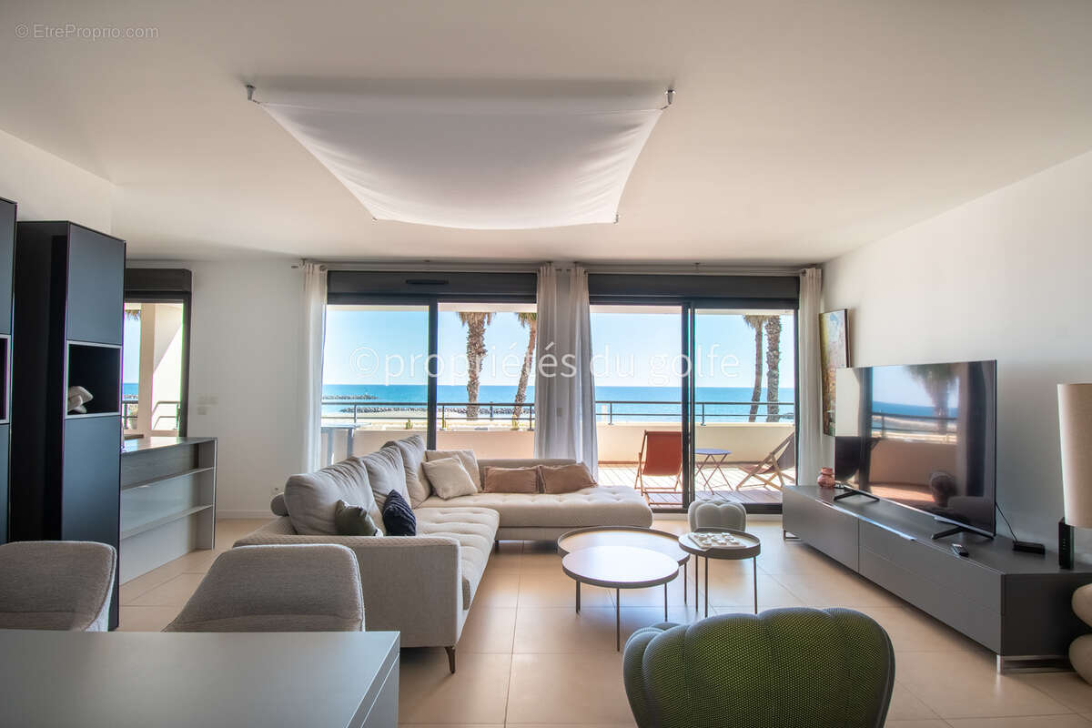 Sète, 1ère ligne mer, appartement d'exception vue panoramique, - photo 5