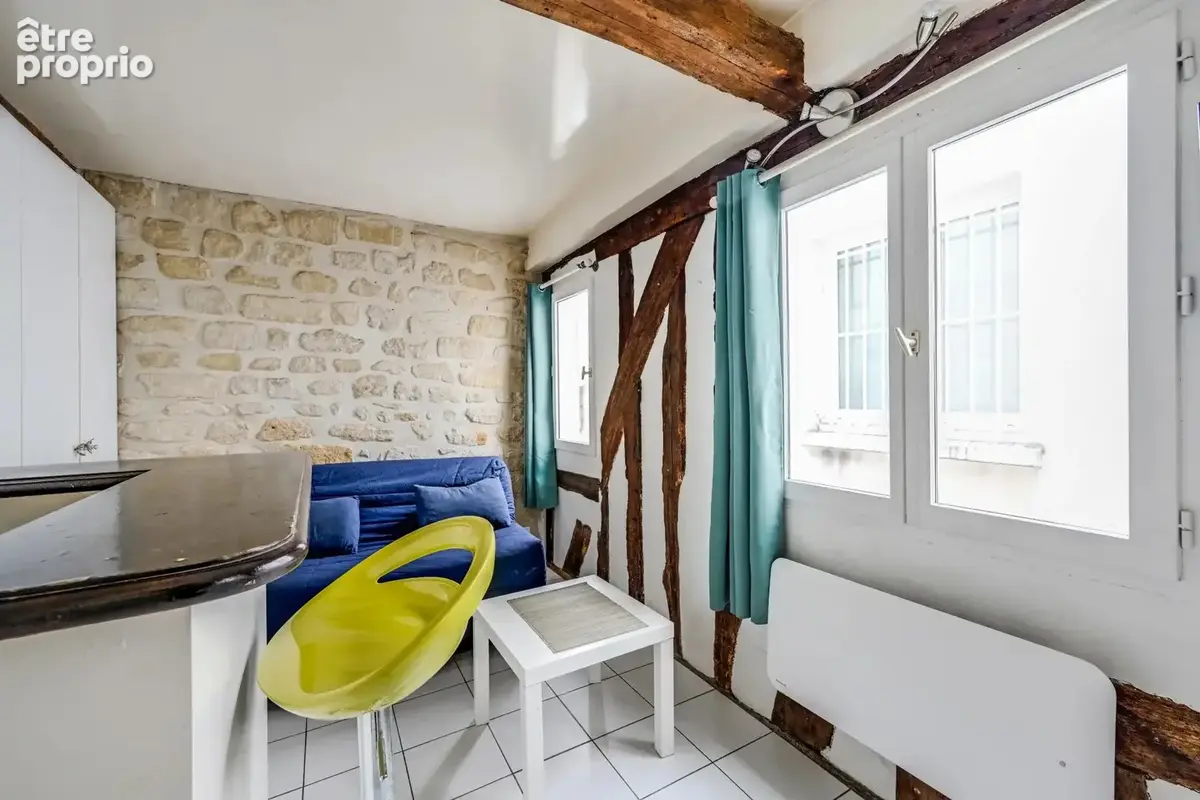 4° -  place des vosges - studio lumineux - photo 4