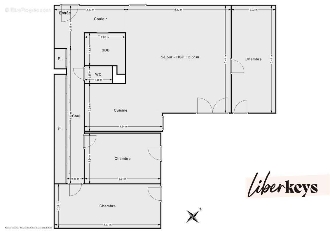 Appartement à IRIGNY