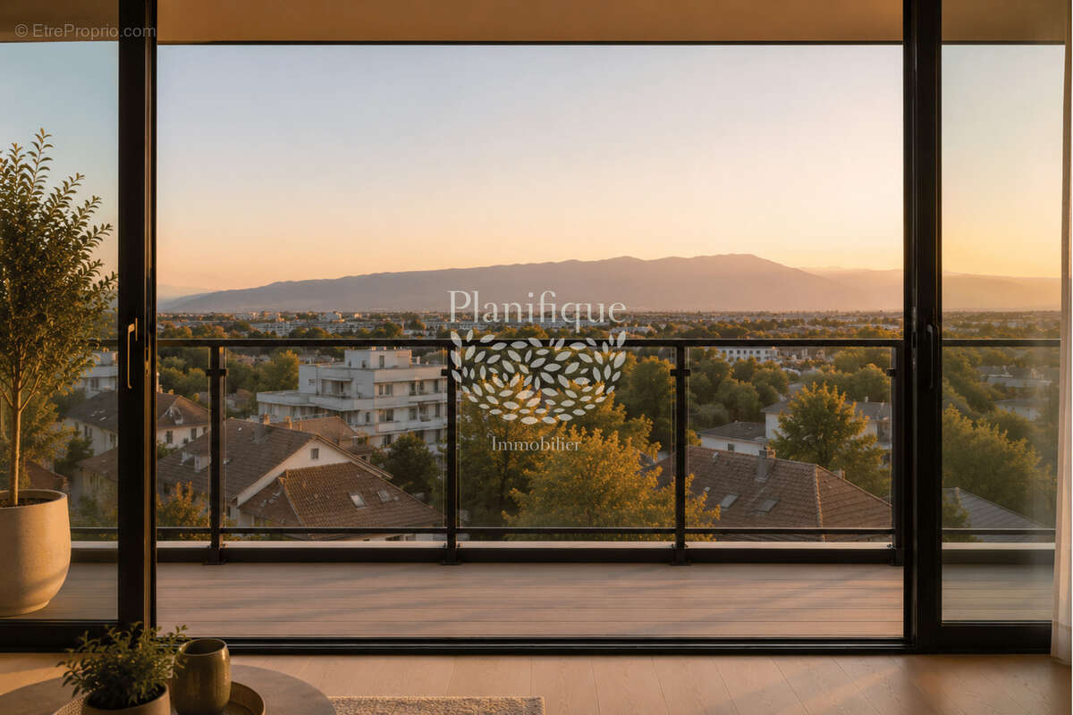 Ferney-Voltaire : sublime cinq pièces avec double balcon aux portes de la Suisse - photo 5