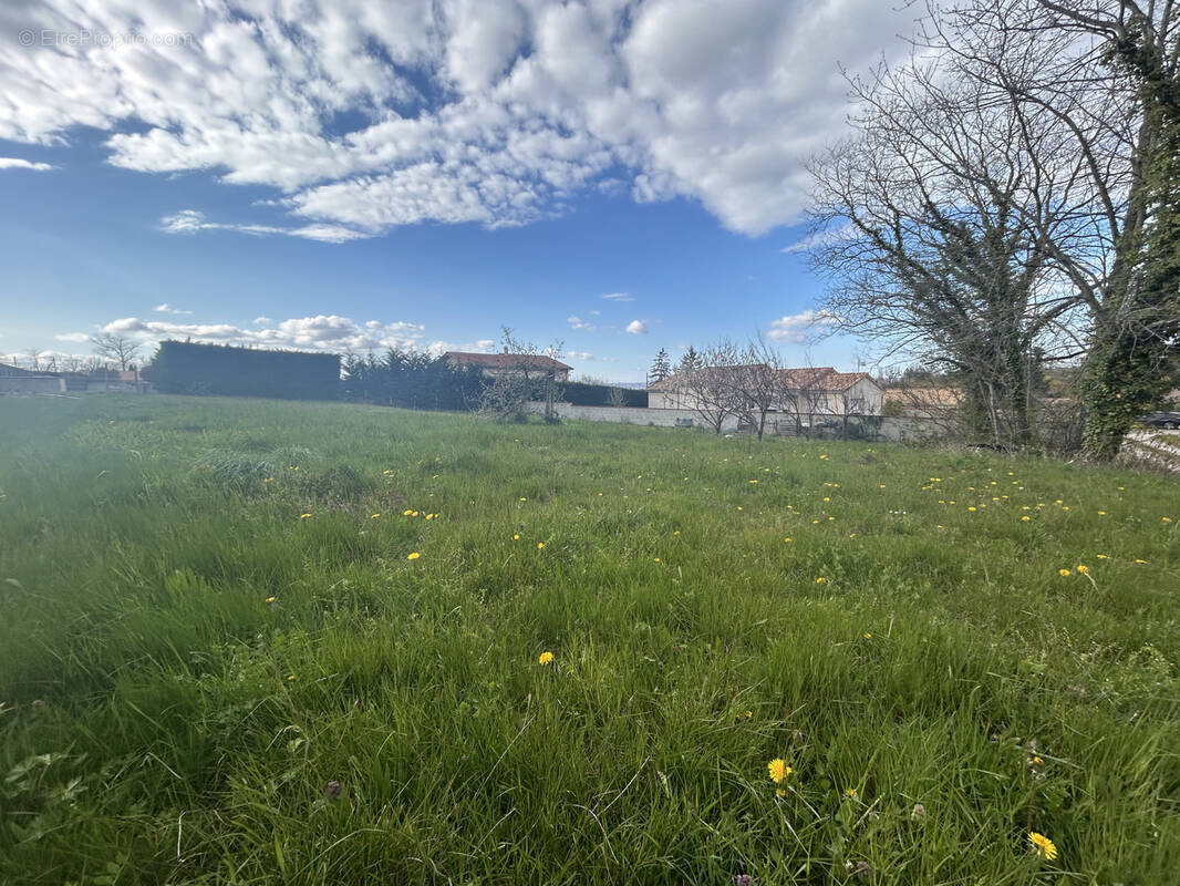 Terrain à LENS-LESTANG