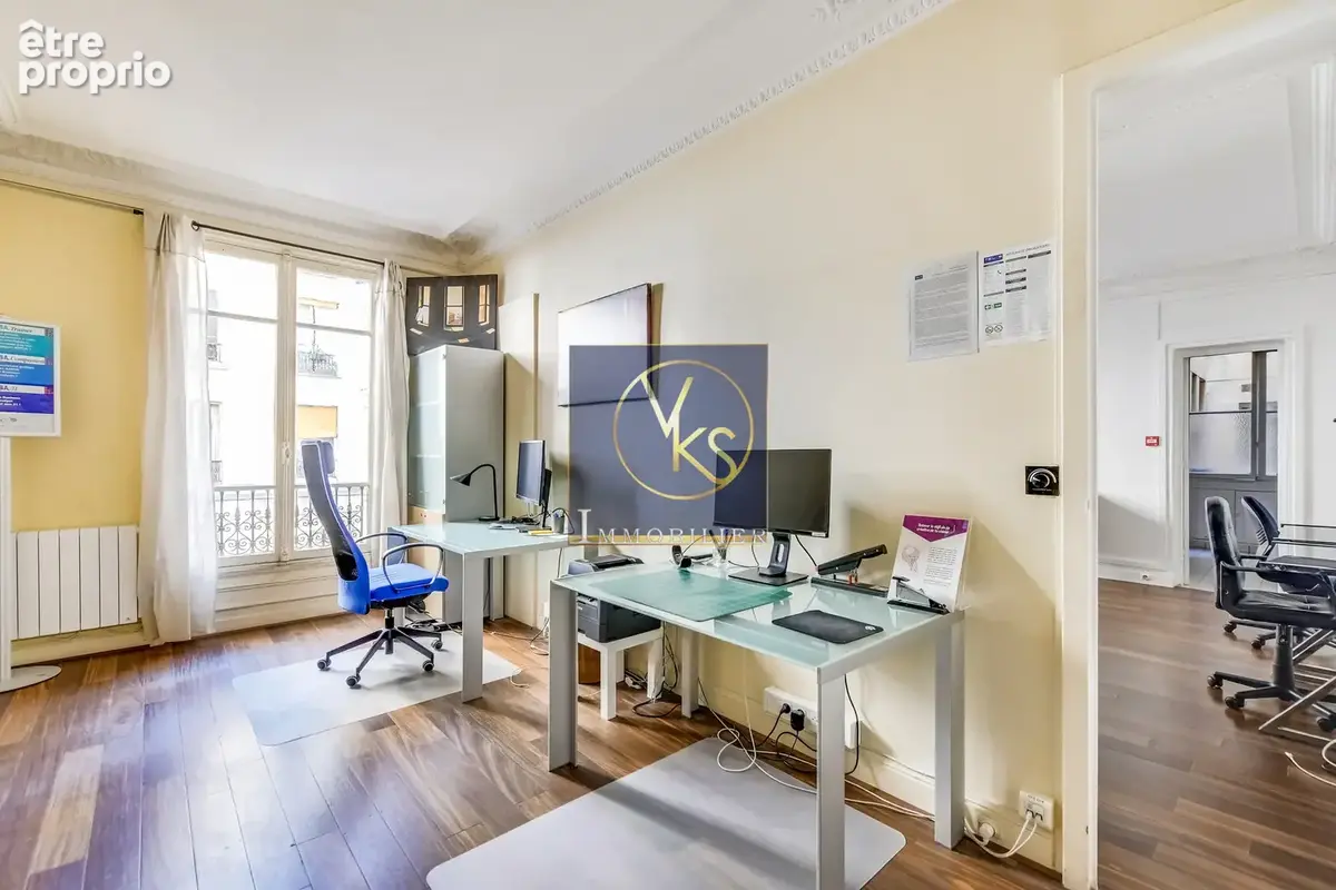 Paris ix - tres bel appartement familial - 197m2 -  cadet/ folies bergere - photo 8