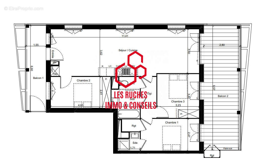 Appartement à TOULOUSE