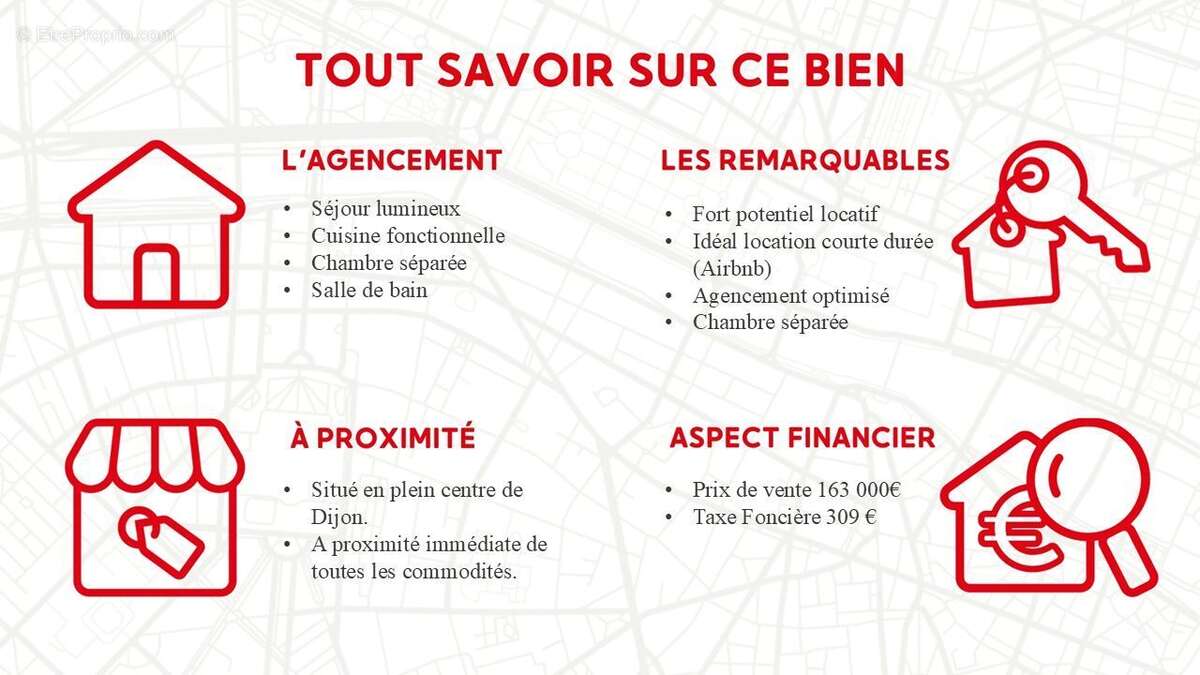 Dijon république – opportunité investisseur – t1 bis avec chambre séparée, cave et activité locative rentable - photo 2