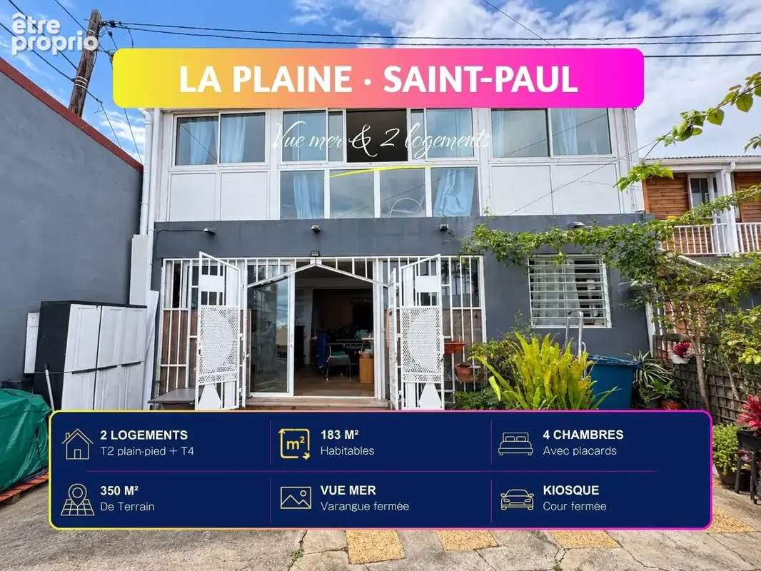Maison à SAINT-PAUL