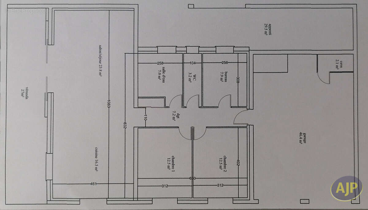 Maison à SAINT-ANDRE-DE-CUBZAC