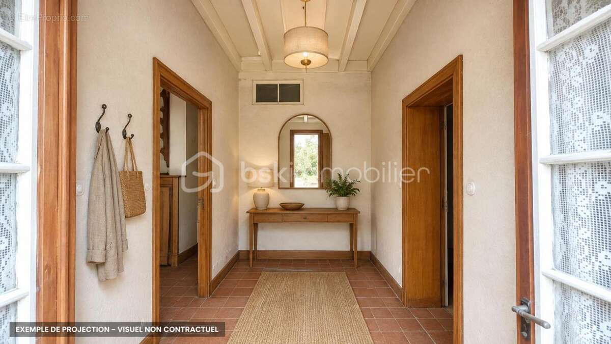 CAUDECOSTE – Maison de bourg T4 à rénover avec garage et patio - photo 8