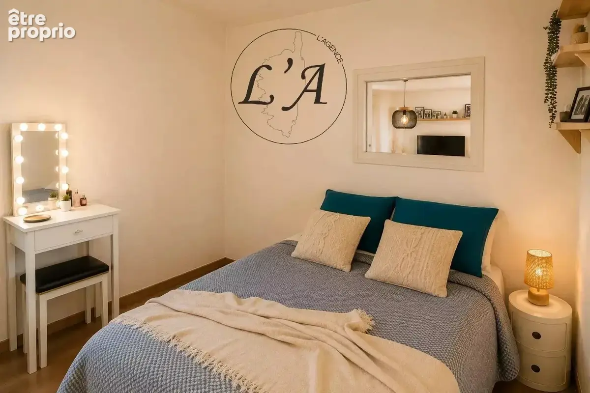 Ajaccio – t2 36 m² climatisé – terrasse – aperçu mer - photo 6