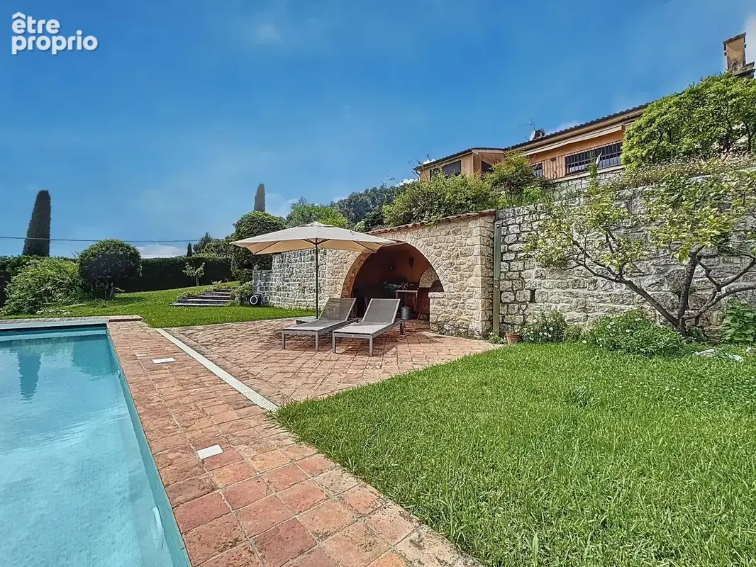 Villa vue mer, calme , piscine , a pied du village de la Colle sur loup et proche de Saint Paul de ven ce - photo 6