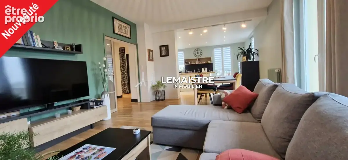 Appartement à vendre ? Yvetot hypercentre ? 104 m² ? 3 chambres ? Entièrement rénové - photo 1