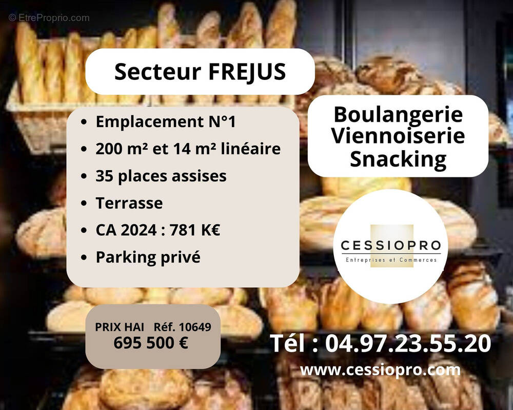 Commerce à FREJUS
