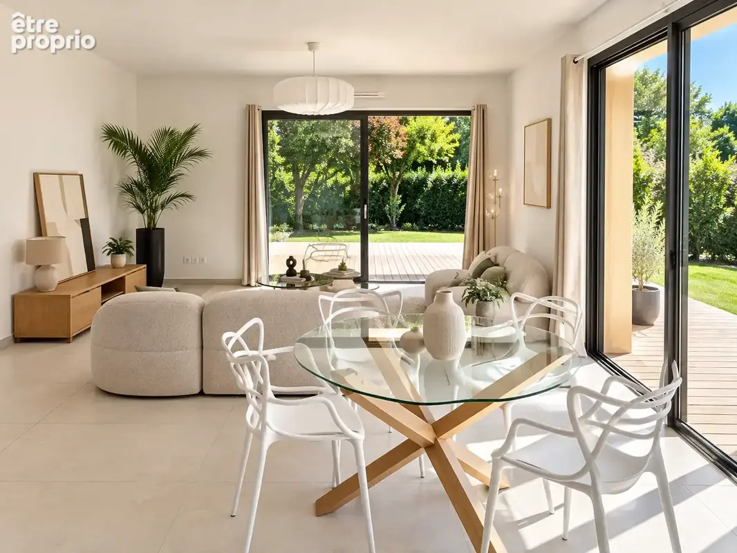 Villa contemporaine 4 pièces avec jardin   Aix-en-Provence, Saint-Mitre - photo 3