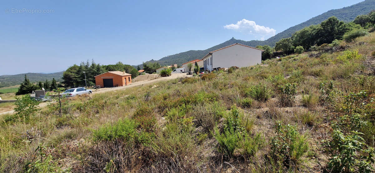 A 15 mns d'ille Sur Têt - Terrain constructible de 1317 m2 - Superbe vue dégagée - photo 2