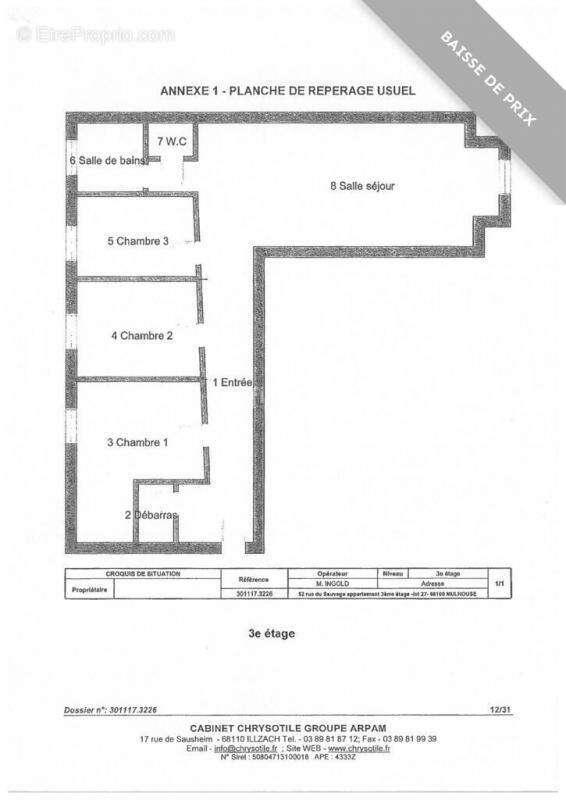 Appartement à MULHOUSE