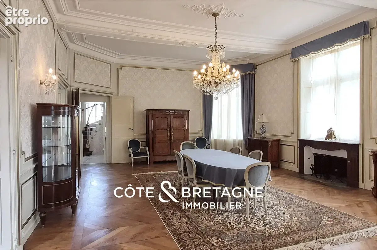 Élégant château XIXe avec parc arboré de 1,2 ha   45 min de Rennes  Réf : 2025129 - photo 7