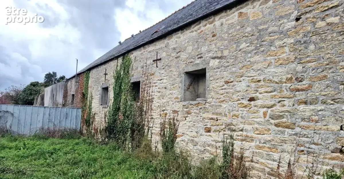 A vendre-Bretagne-Finistère Sud- Poullan sur Mer-Grange à rénover – 137 m² environ- terrain de 290 m² environ - photo 5
