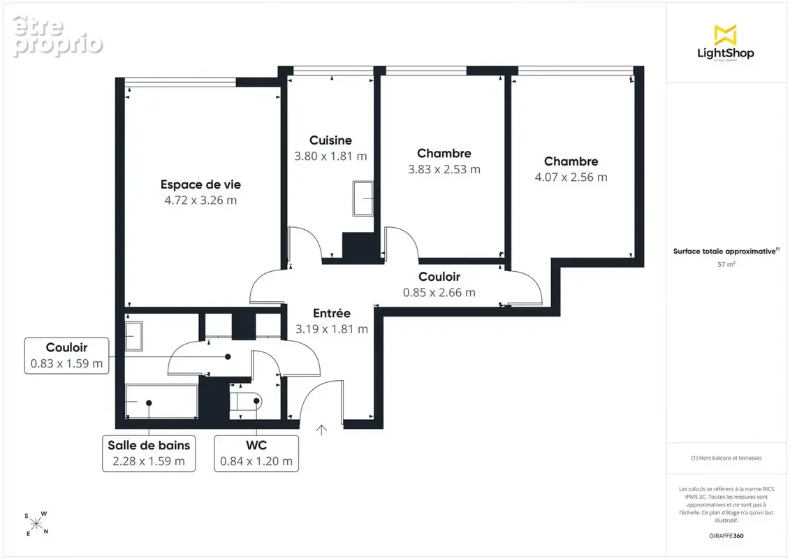 Appartement - 3 pieces - issy les moulineaux - photo 10