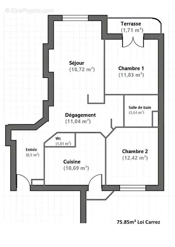 Appartement à LYON-6E