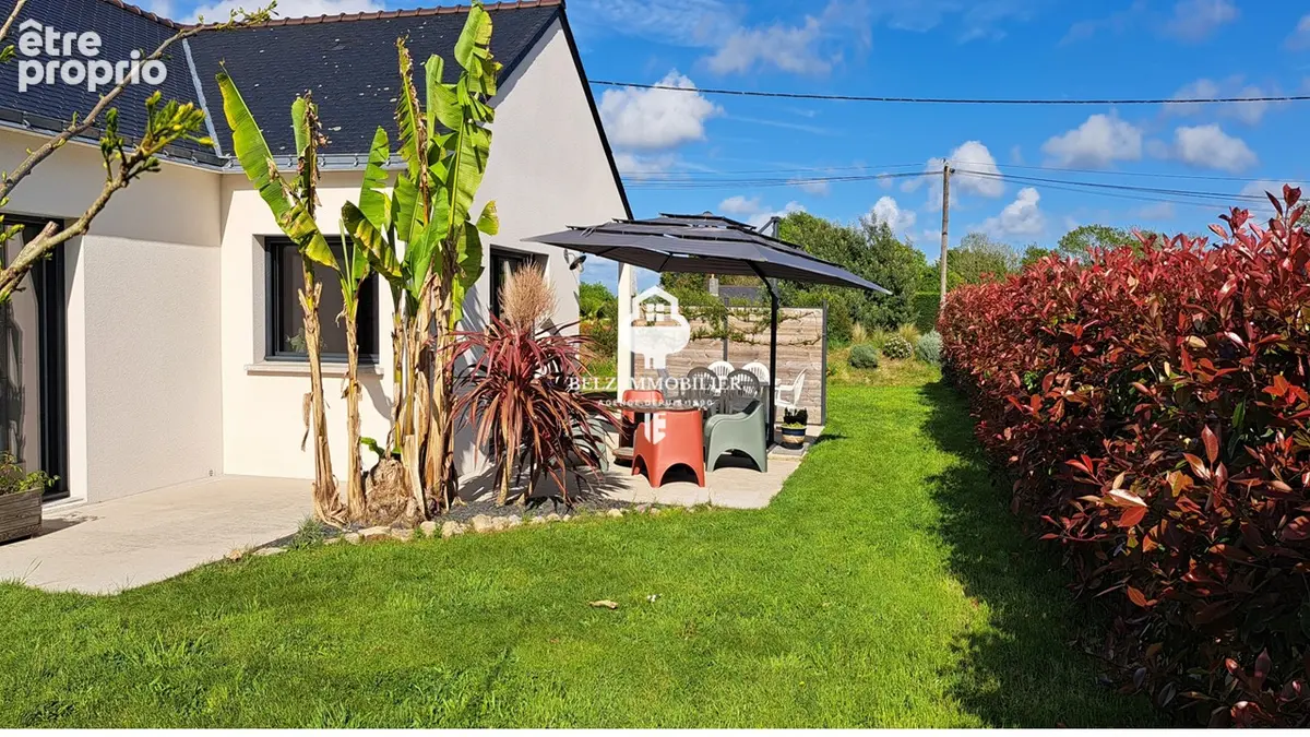 BELZ Agréable Maison de 2018 Belz 4 pièces Morbihan Sud Ria D'ETEL plain pied 3 chambres très bon état Terrain de 573m² - photo 12