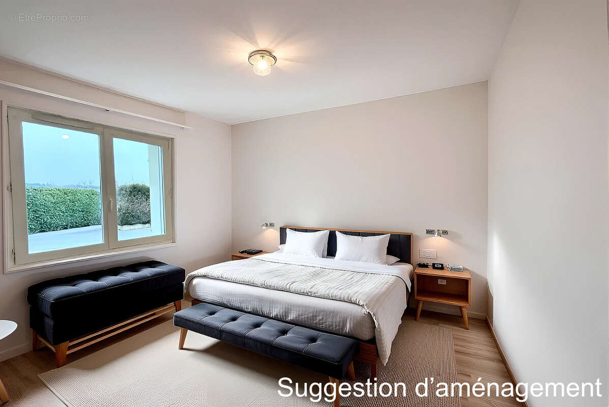 Appartement 3 pièces, 60m2 de plain-pied avec terrasse et jardin 250 m2 - photo 4