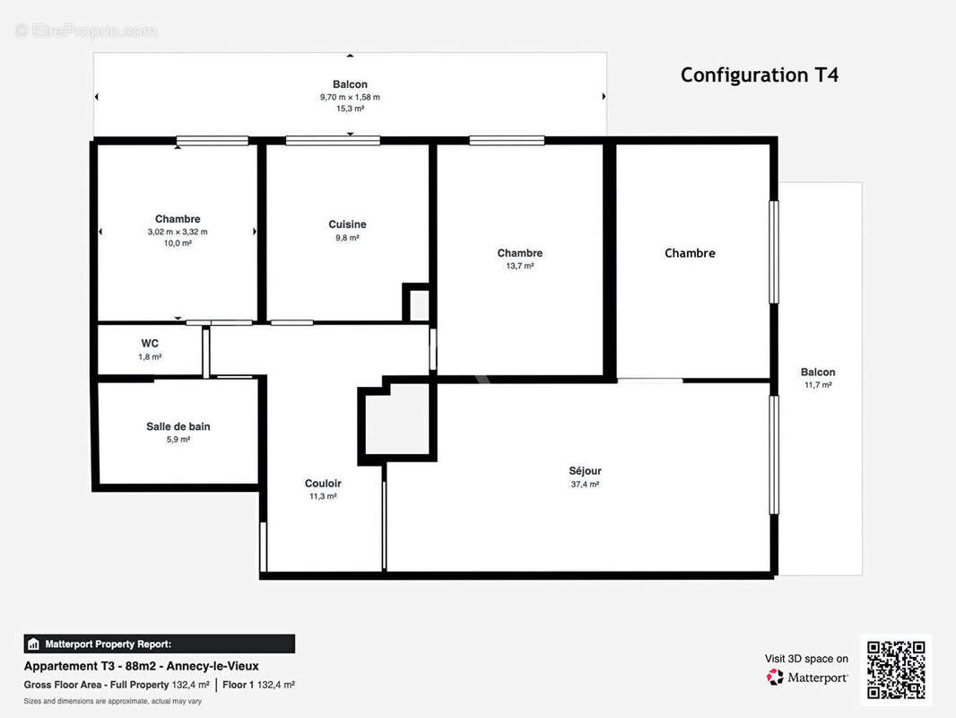 Appartement à ANNECY