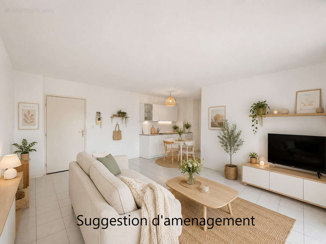 Hyeres appartement t2 + terrasse sud + parking - photo 3