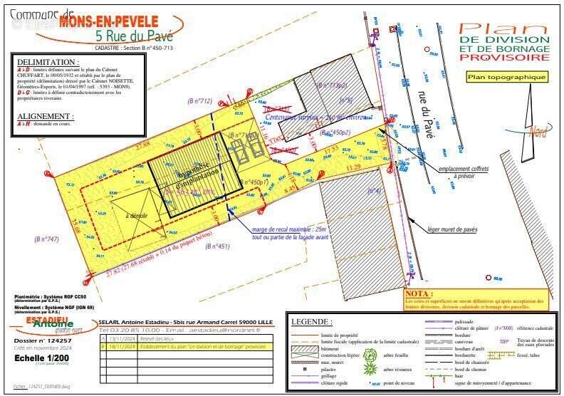 Terrain à MONS-EN-PEVELE