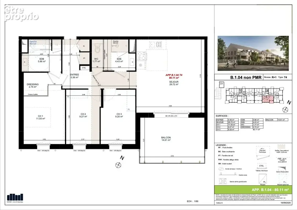 Appartement 80 m² à Ouistreham  - photo 4