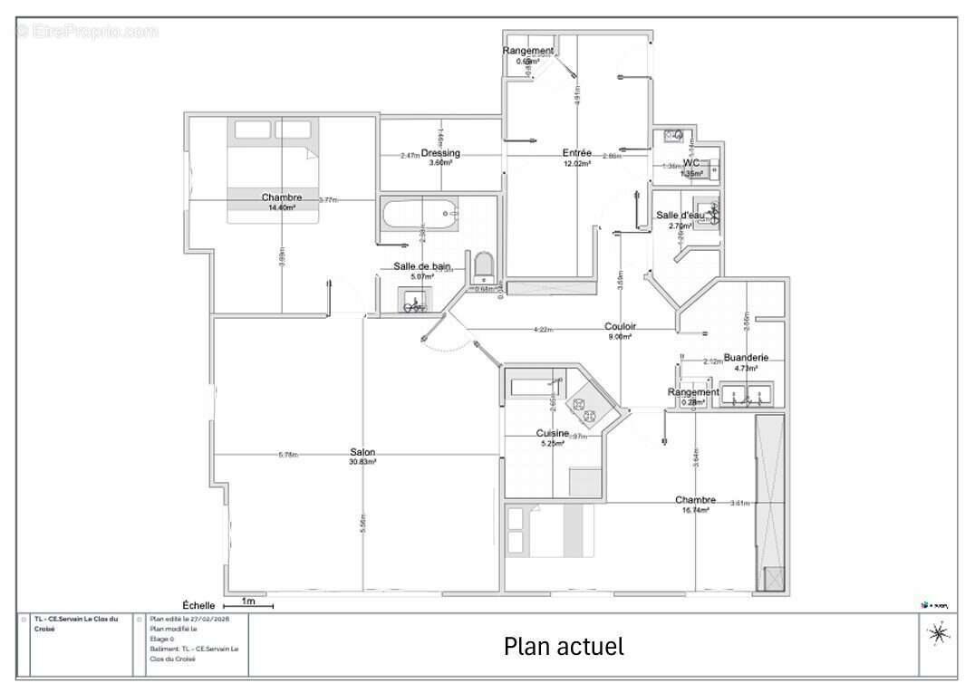 Appartement à MARCQ-EN-BAROEUL