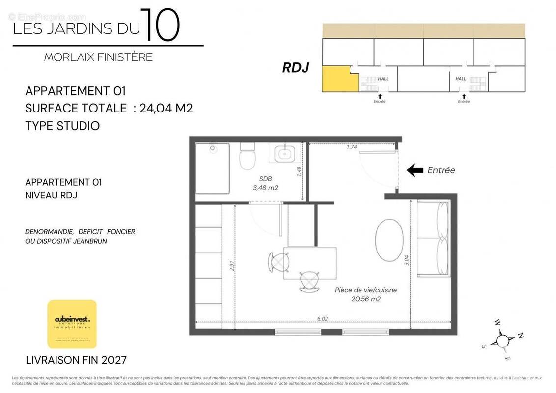 Photo 1 - Appartement à MORLAIX