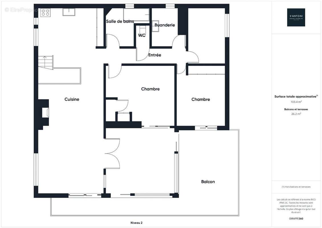 Appartement à VALRAS-PLAGE