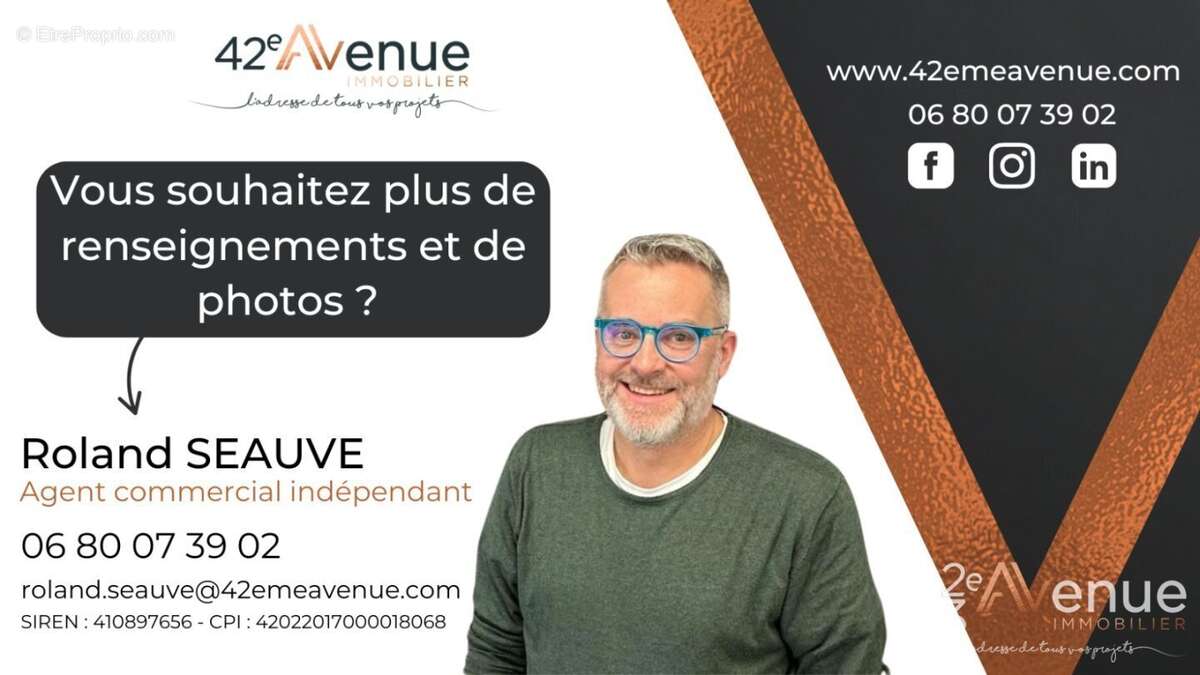 Appartement à ANDREZIEUX-BOUTHEON