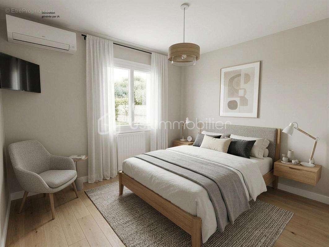 Balaruc les Bains, villa 2 chambres et une 3ème dans une annexe 88 m² environ proche commerces - photo 10