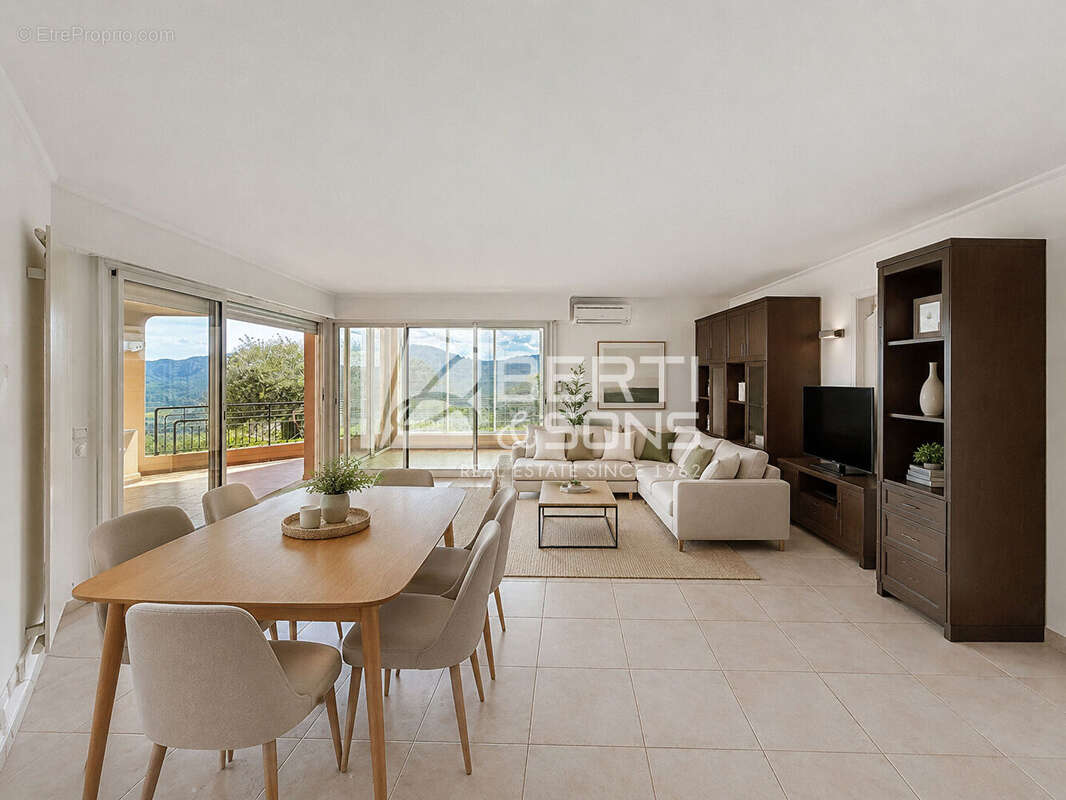 Exclusivite - mandelieu domaine le grand duc -  appartement 3 pieces rdj surélevé et jardin avec vue mer et esterel ! - photo 7