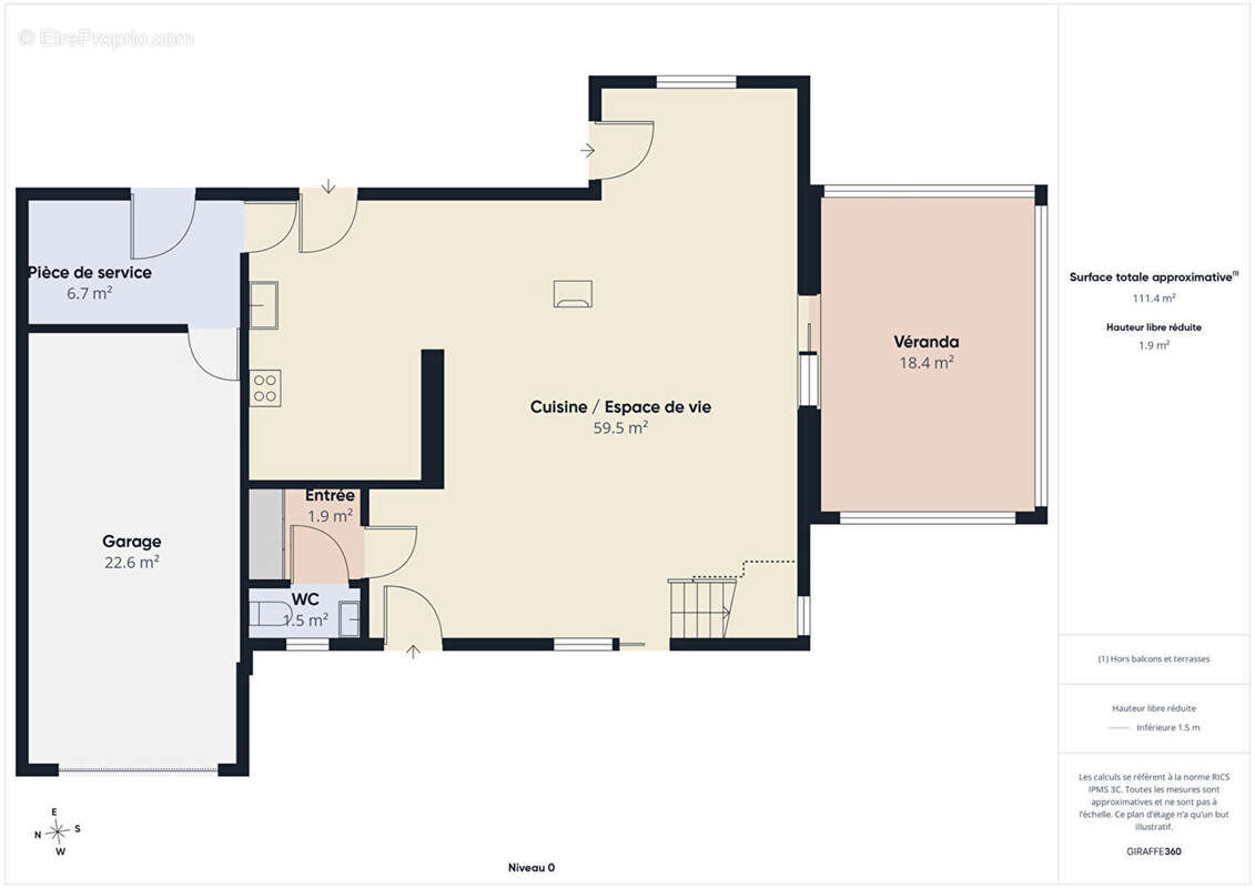 Maison familiale de 140m2 sur 1100 m2 de terrain - photo 16