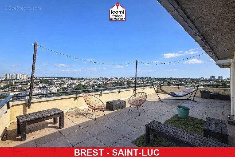 Finistere - brest (29200) - a vendre - appartement - love room - penthouse - forte rentabilite - 15em et dernier etage - terrass - photo 6