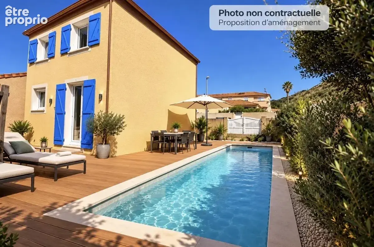 Narbonne t4 garage et jardin - photo 7