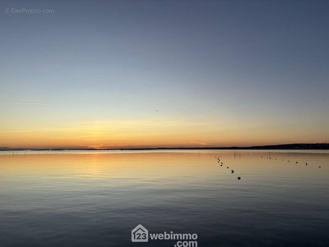 Balaruc les bains au coucher du soleil - Appartement à BALARUC-LES-BAINS