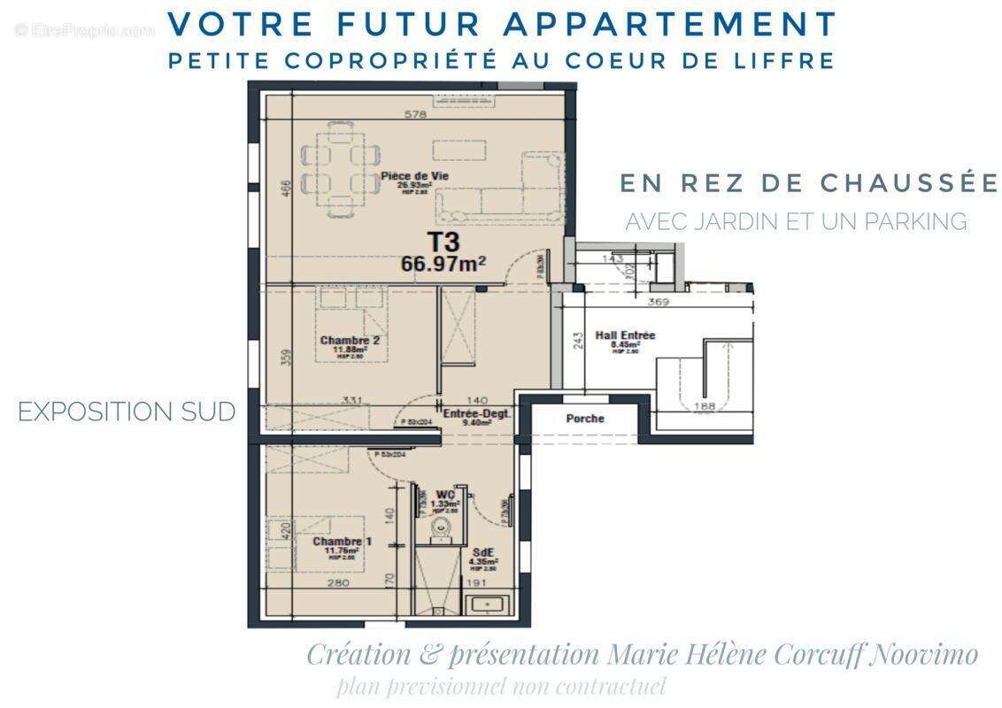 Appartement à LIFFRE