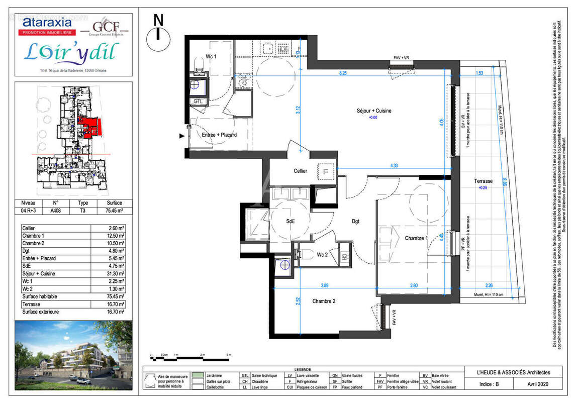 Appartement à ORLEANS