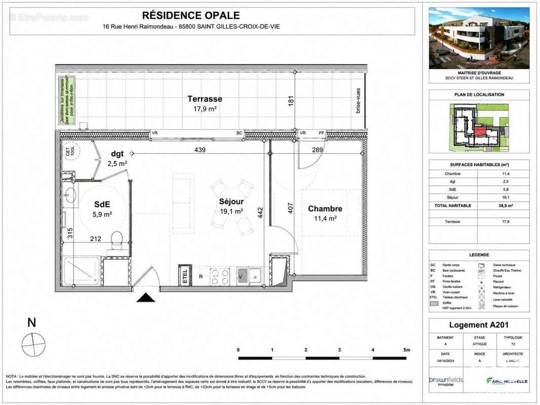 Photo 2 - Appartement à SAINT-GILLES-CROIX-DE-VIE