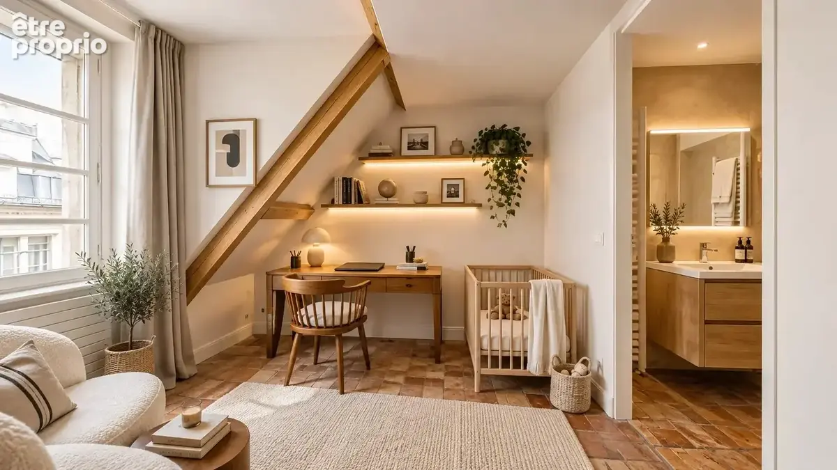 Duplex de caractère – paris 4ᵉ – le marais (francs bourgeois) - photo 11