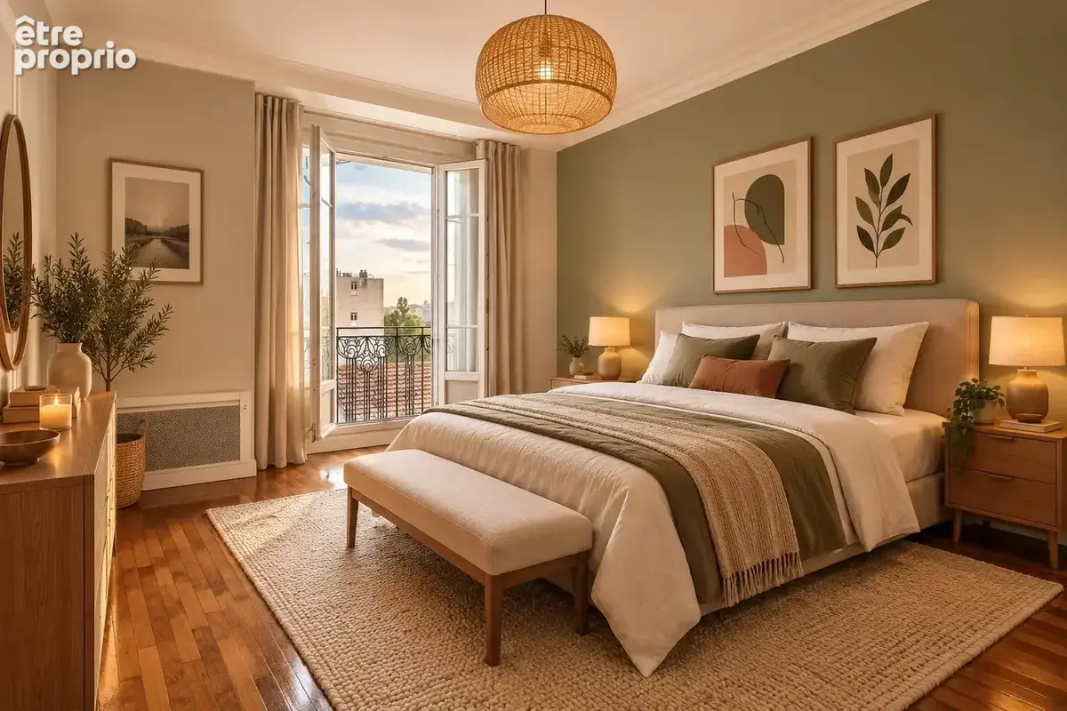Appartement à vendre à Bagnolet – 3 pièces rénové, 55,10 m², deux chambres et coin télétravail - photo 5