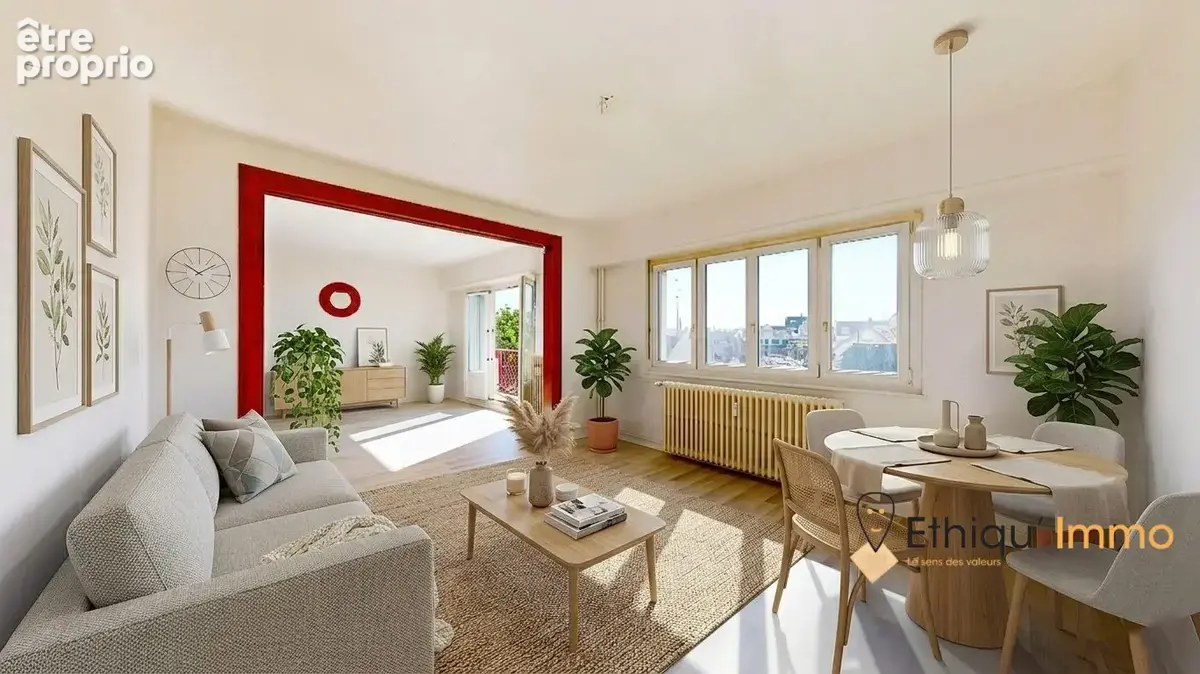 Appartement 90 m² à Strasbourg  - photo 3