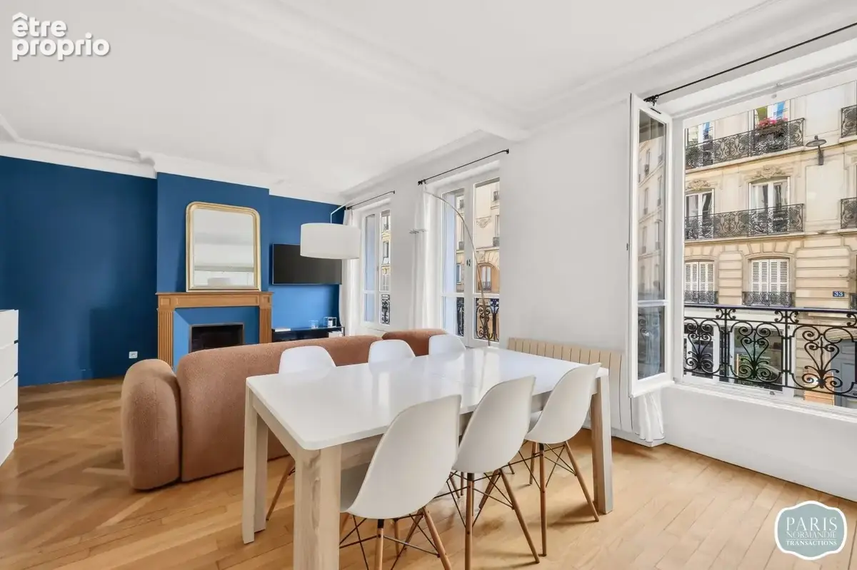 Paris 8ème - Bel appartement Haussmannien de 62,18m2 Carrez - photo 3