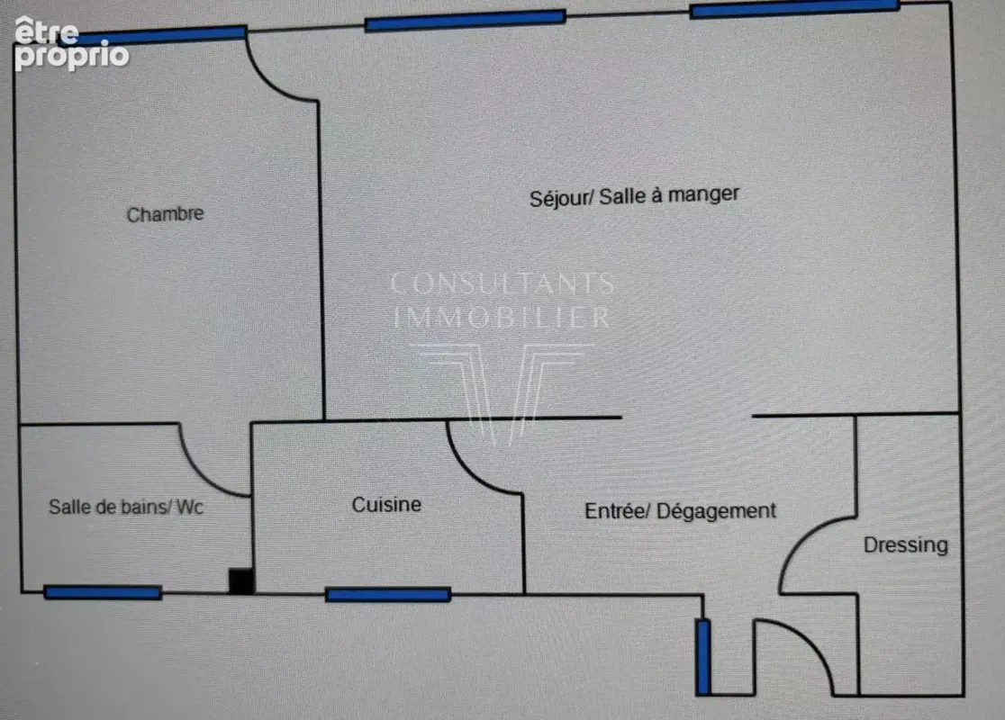 Bd d'argenson. appartement sans vis-à-vis - photo 13