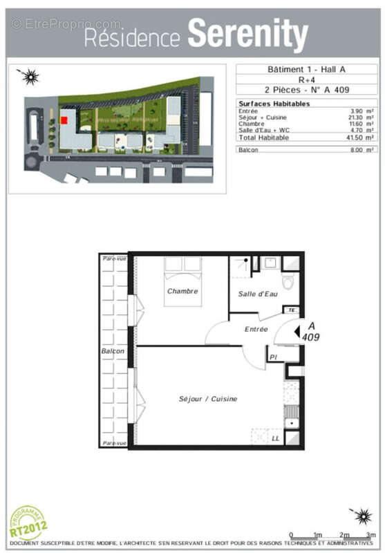 Appartement à LA ROCHETTE
