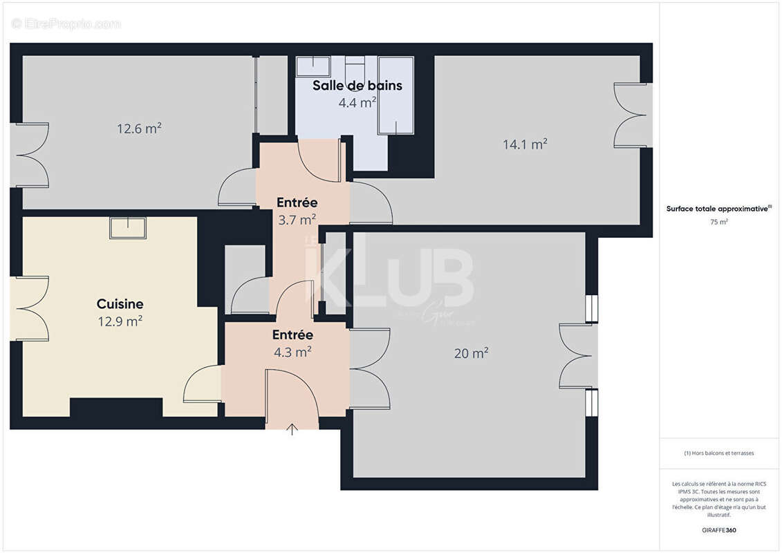Appartement à AIX-EN-PROVENCE