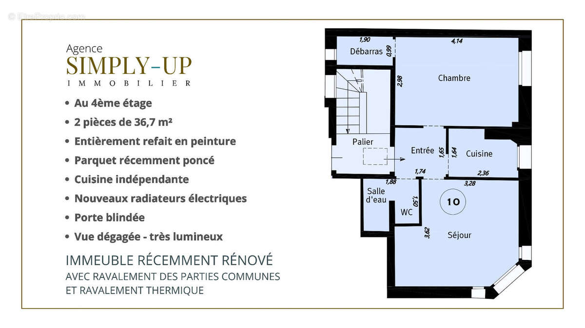 Appartement à MONTREUIL