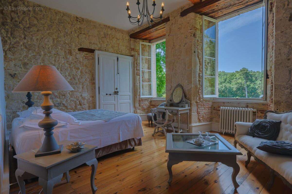 Château entièrement restauré sur 5 hectares de terrain (dont 2 hectares de bois et 3 sources d'eau) - photo 6